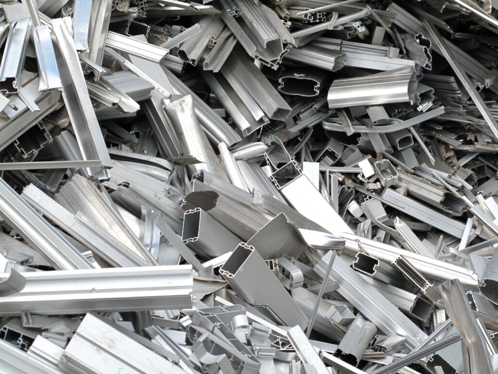 scrap metal pieces laying in a pile royalty free image 1647282833